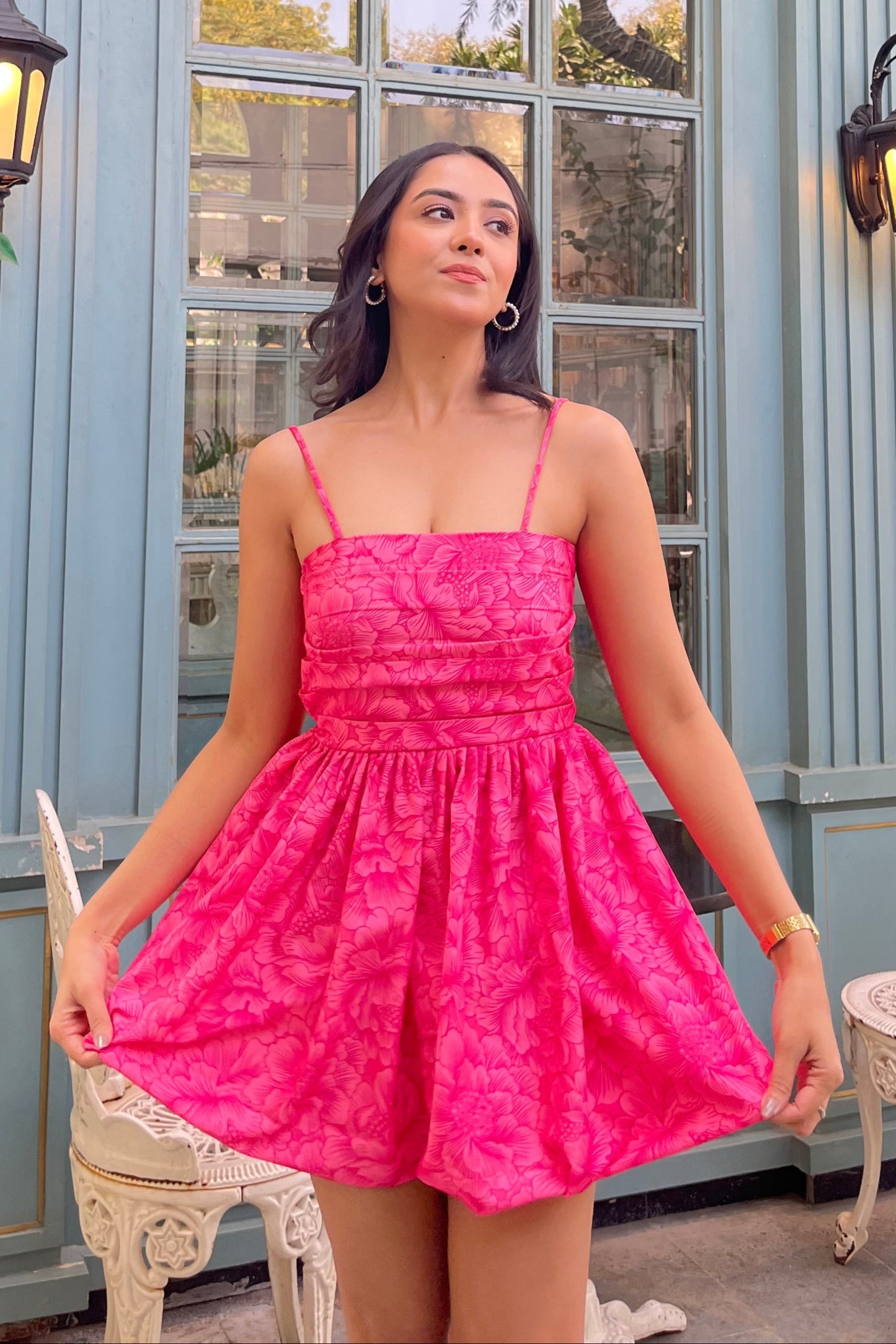 Barbie Poplin Balloon Dress