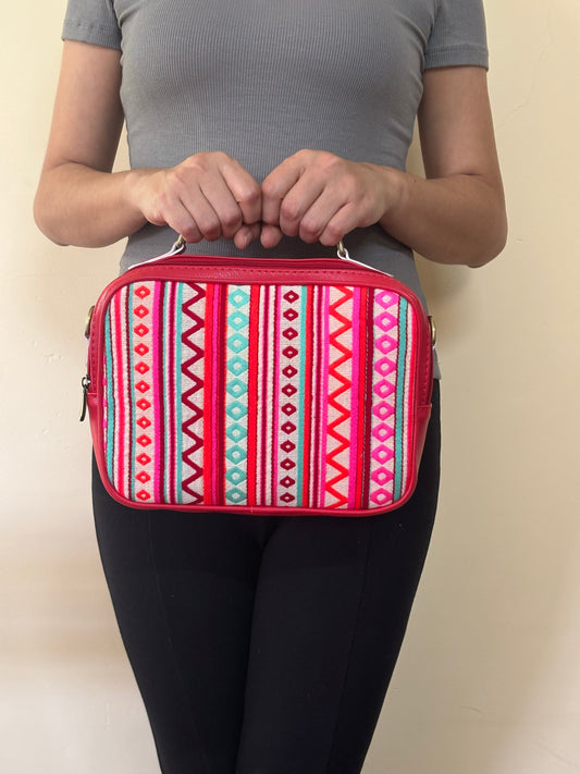 Vivid Handcrafted Briefcase Sling