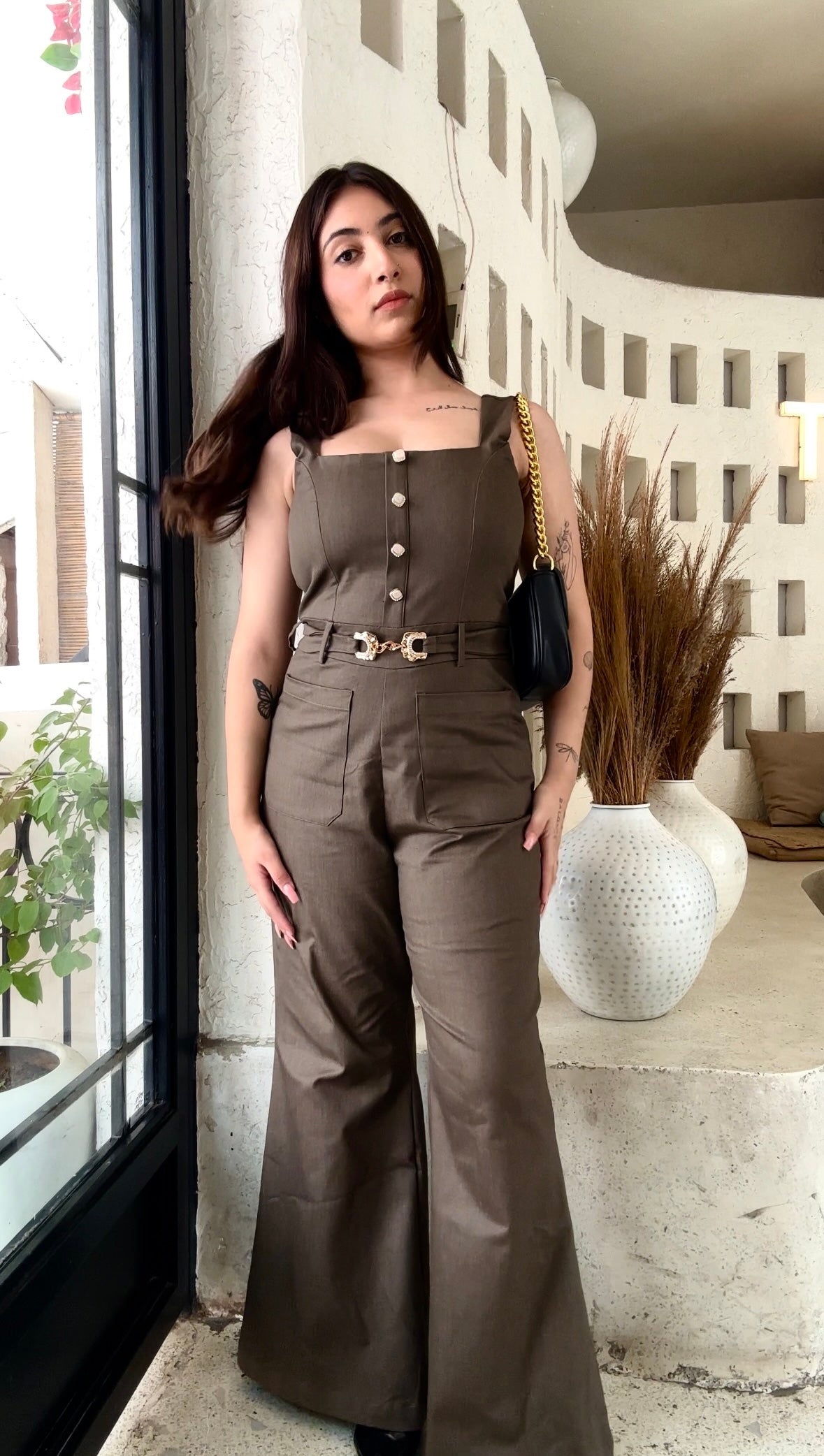 Chocolate Bite Jumpsuit