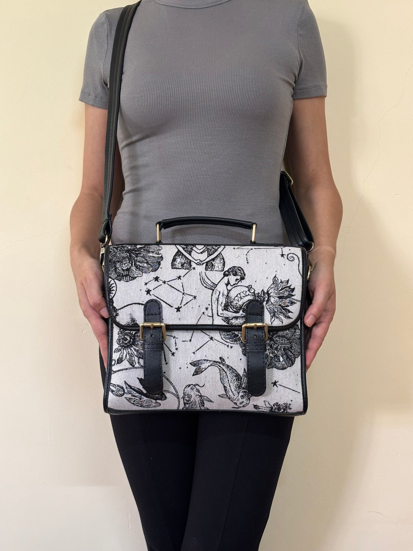 Celestial Handcrafted Saddle Bag