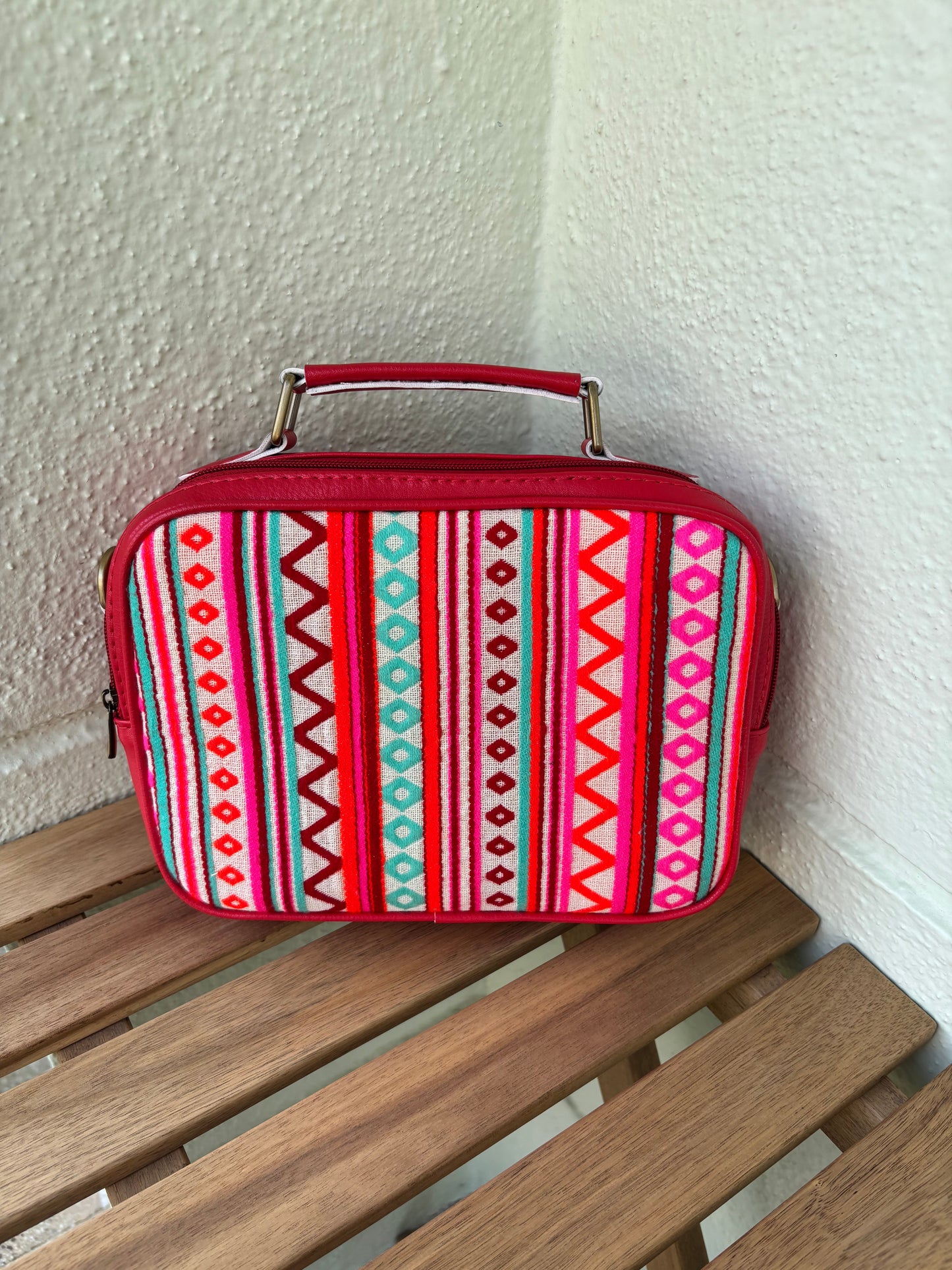 Vivid Handcrafted Briefcase Sling