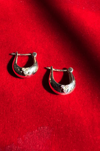 Chhoti Baali Small Silver Hoop