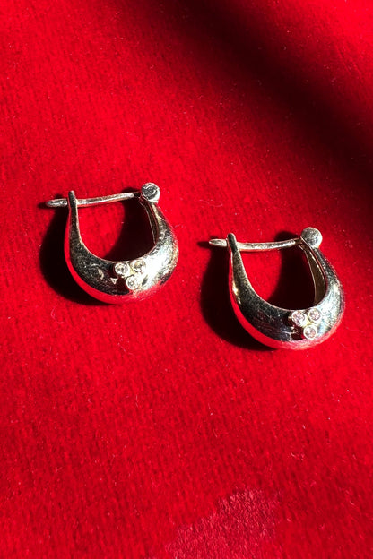 Chhoti Baali Small Silver Hoop