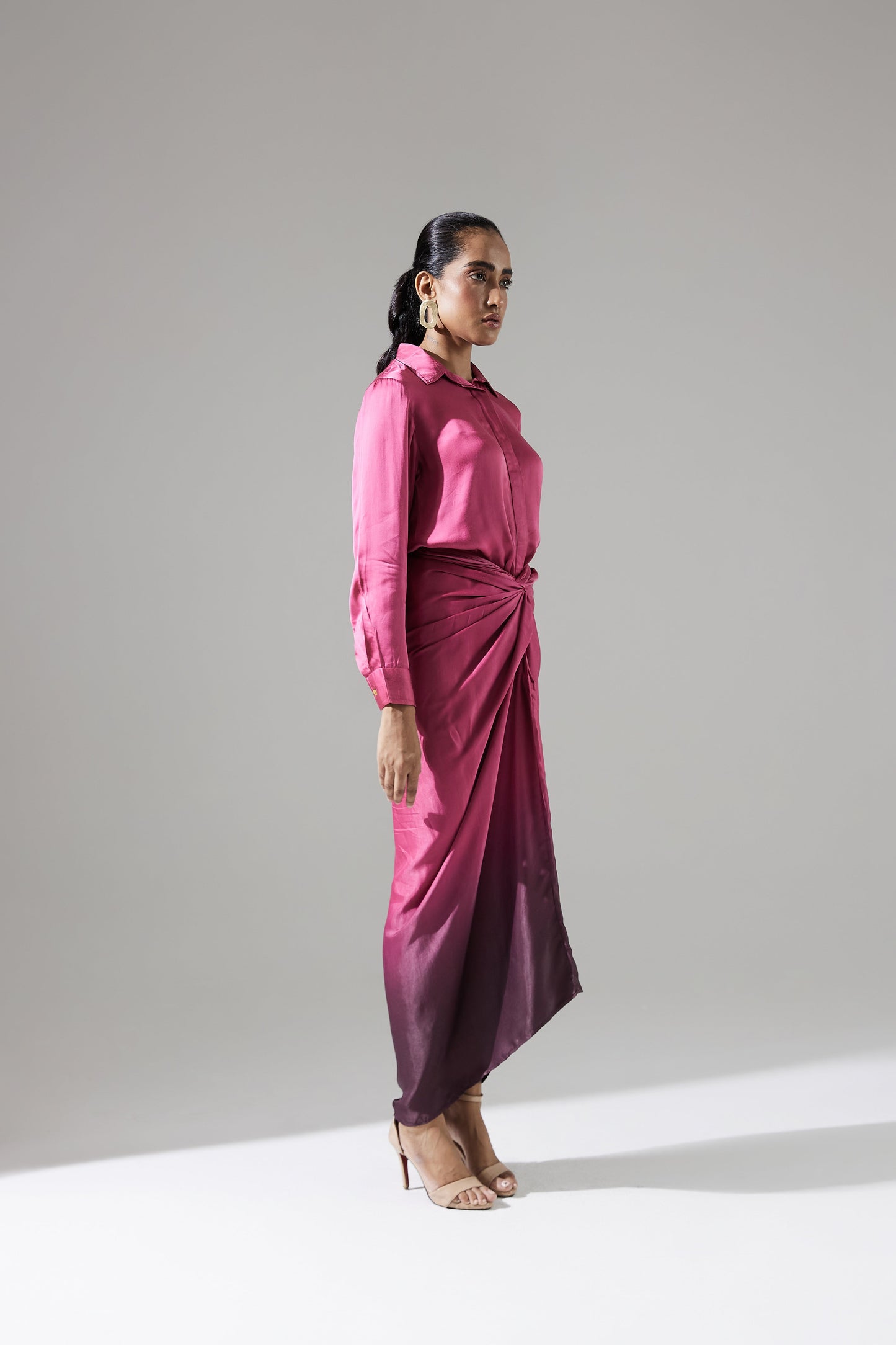 Freda Pink Ombre Co-ord Set