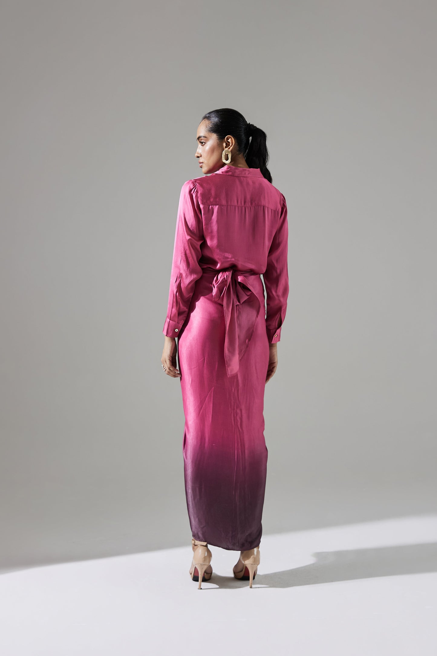 Freda Pink Ombre Co-ord Set