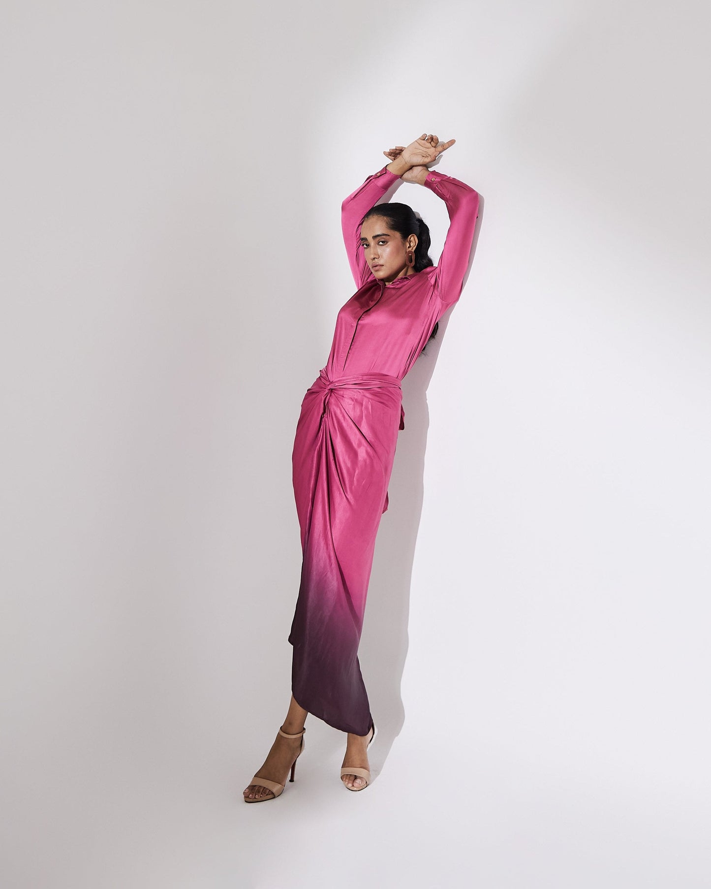 Freda Pink Ombre Co-ord Set