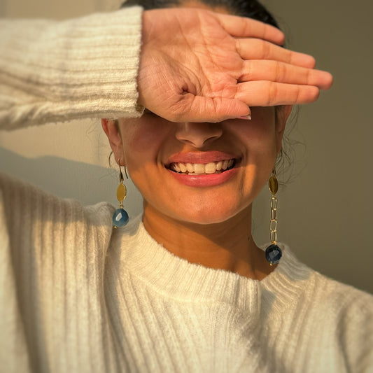 Chiclet Miss Match Earrings