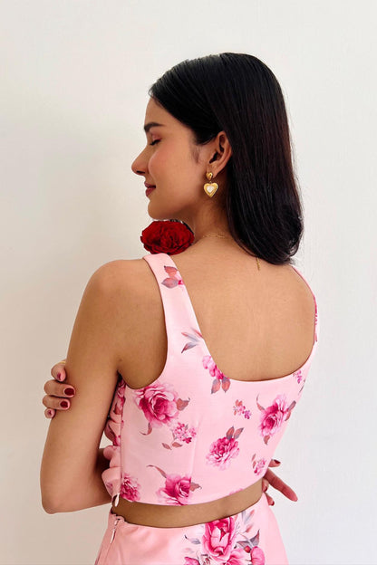 Cupid Satin Skirt & Top