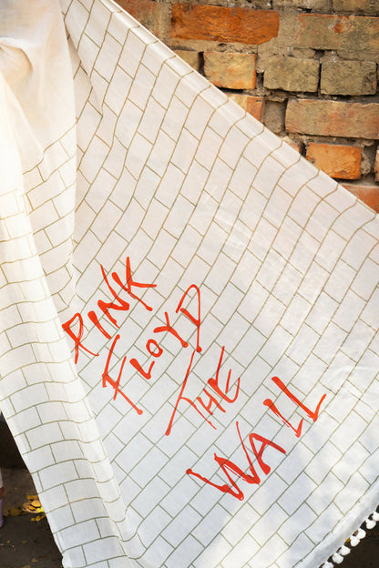 Pink Floyd-The Wall Saree