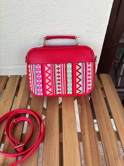 Vivid Handcrafted Briefcase Sling