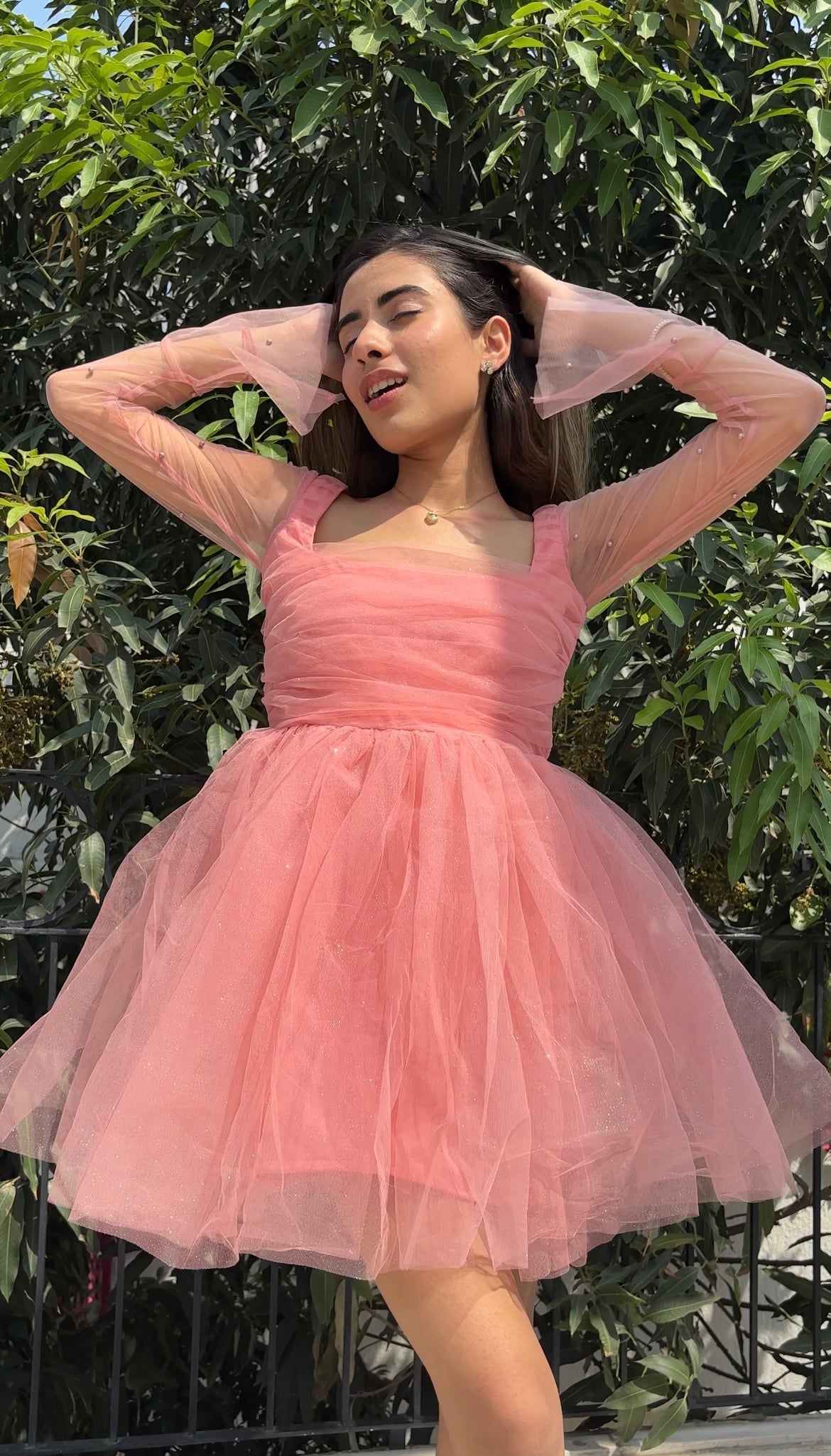 Sugarplum Pearl Dress With Detachable Big Bow