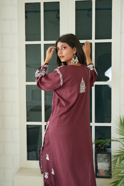 Miraya Chikankari Modal Set