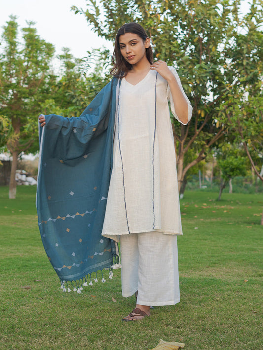 Sitara Off-White Kurta Set