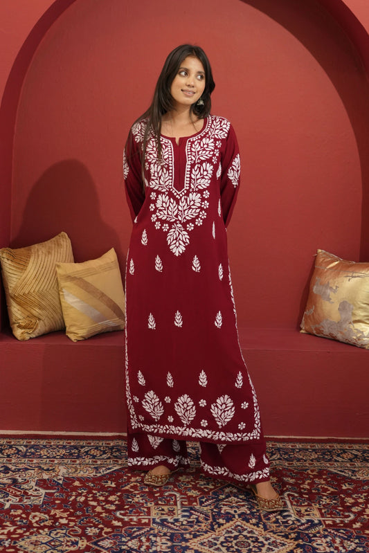 Zainaab Chikankari Set