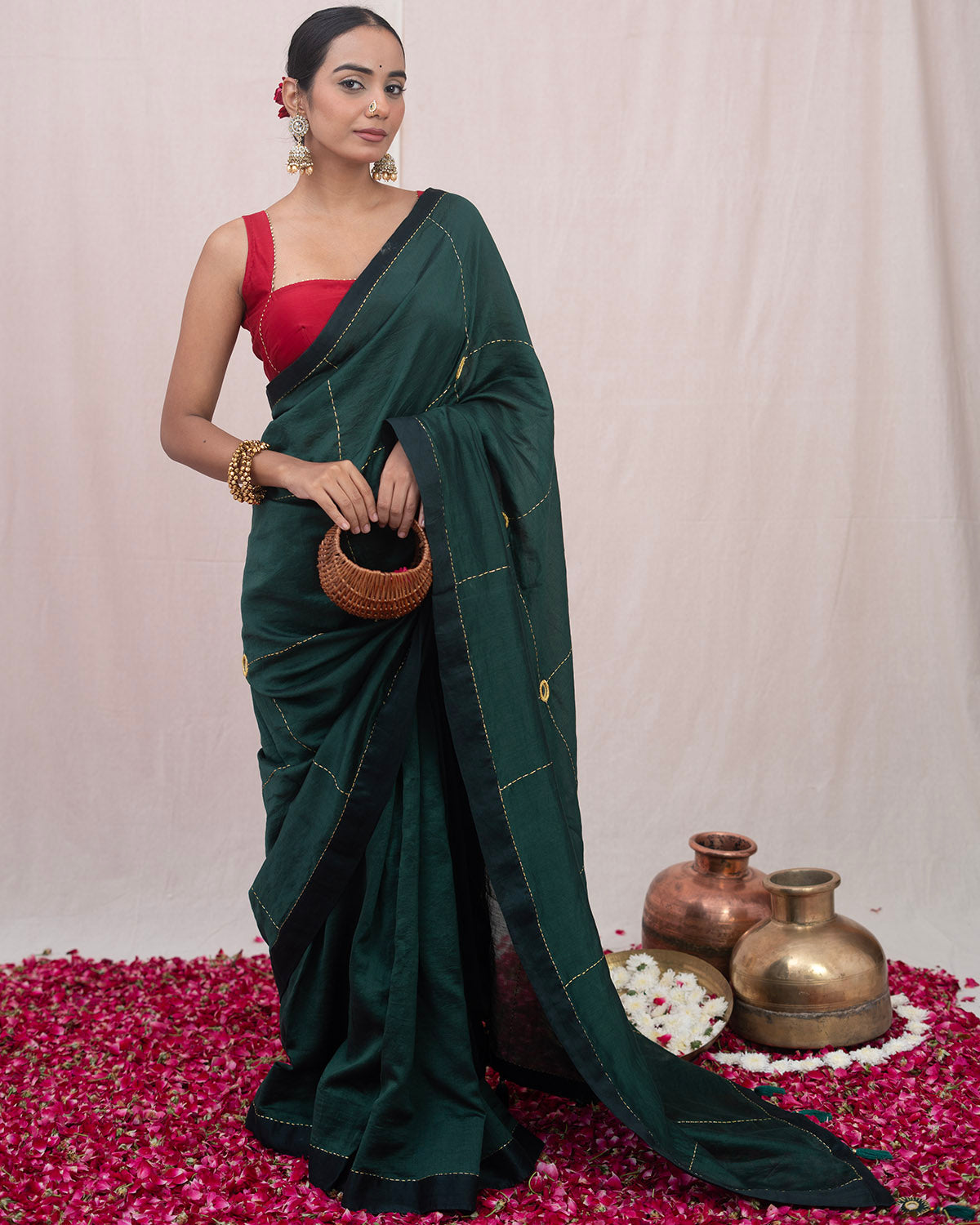 Mastani Chanderi Silk Saree – Local Nation
