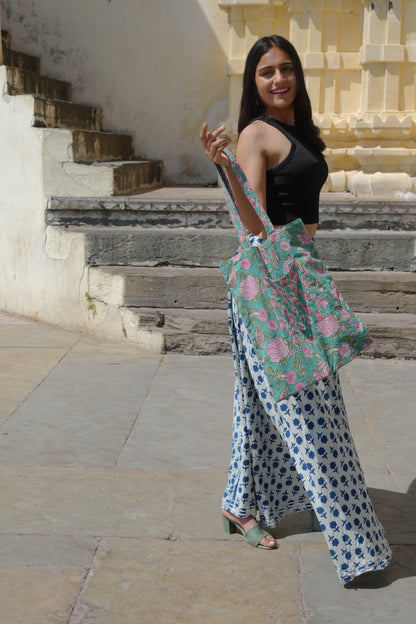 Printed Long Skirt