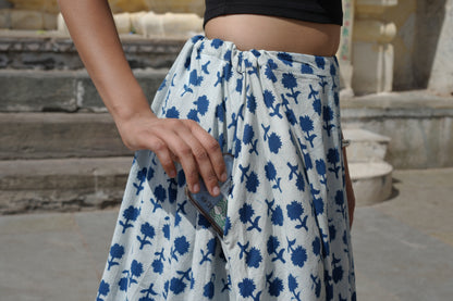 Printed Long Skirt