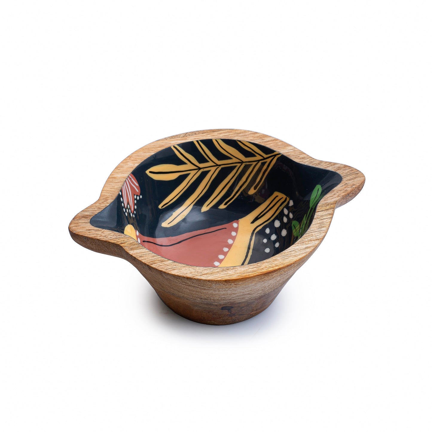 Sparrow Symphony Wooden Bowl