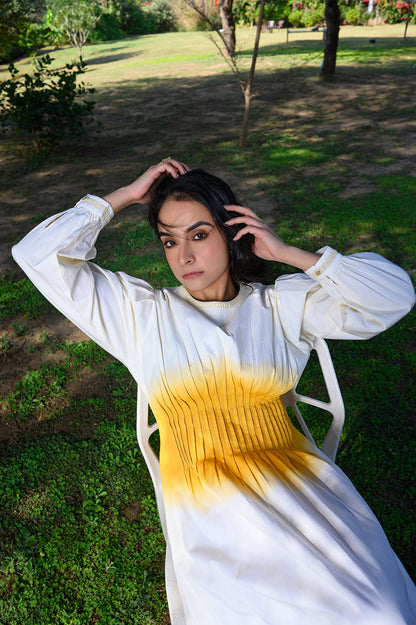 Avaani A-line Twill Dress