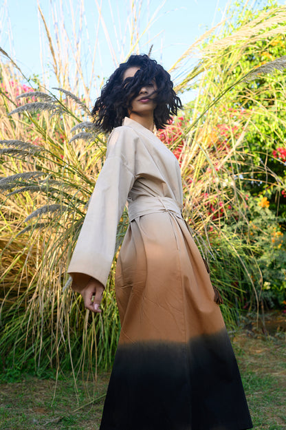 Izumi Kimono Sleeved Dress