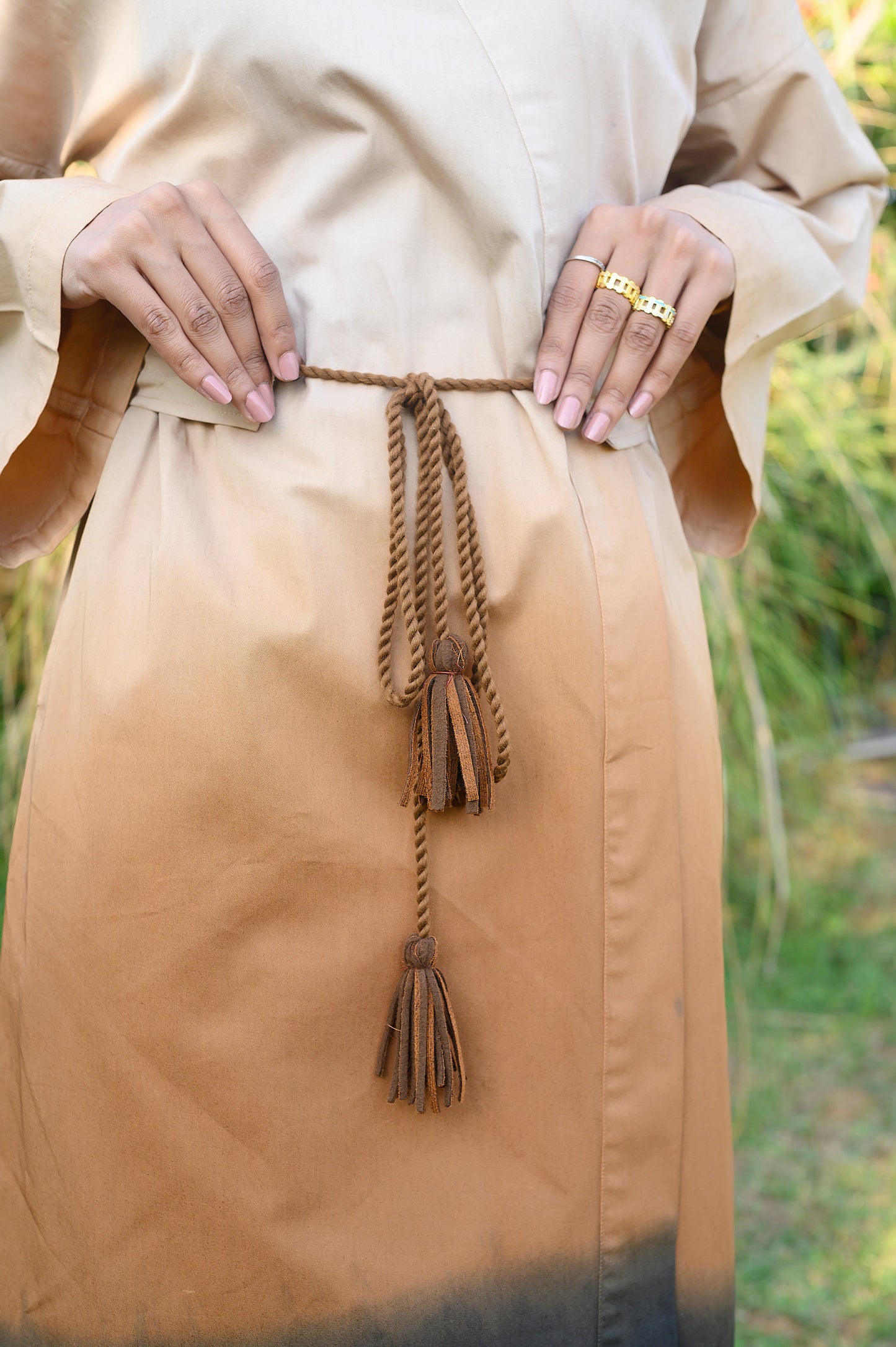 Izumi Kimono Sleeved Dress