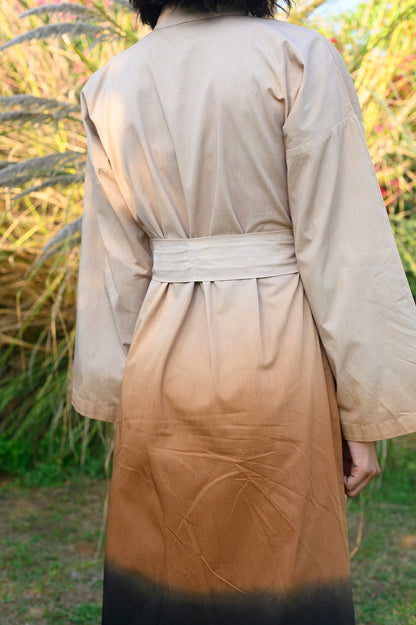 Izumi Kimono Sleeved Dress