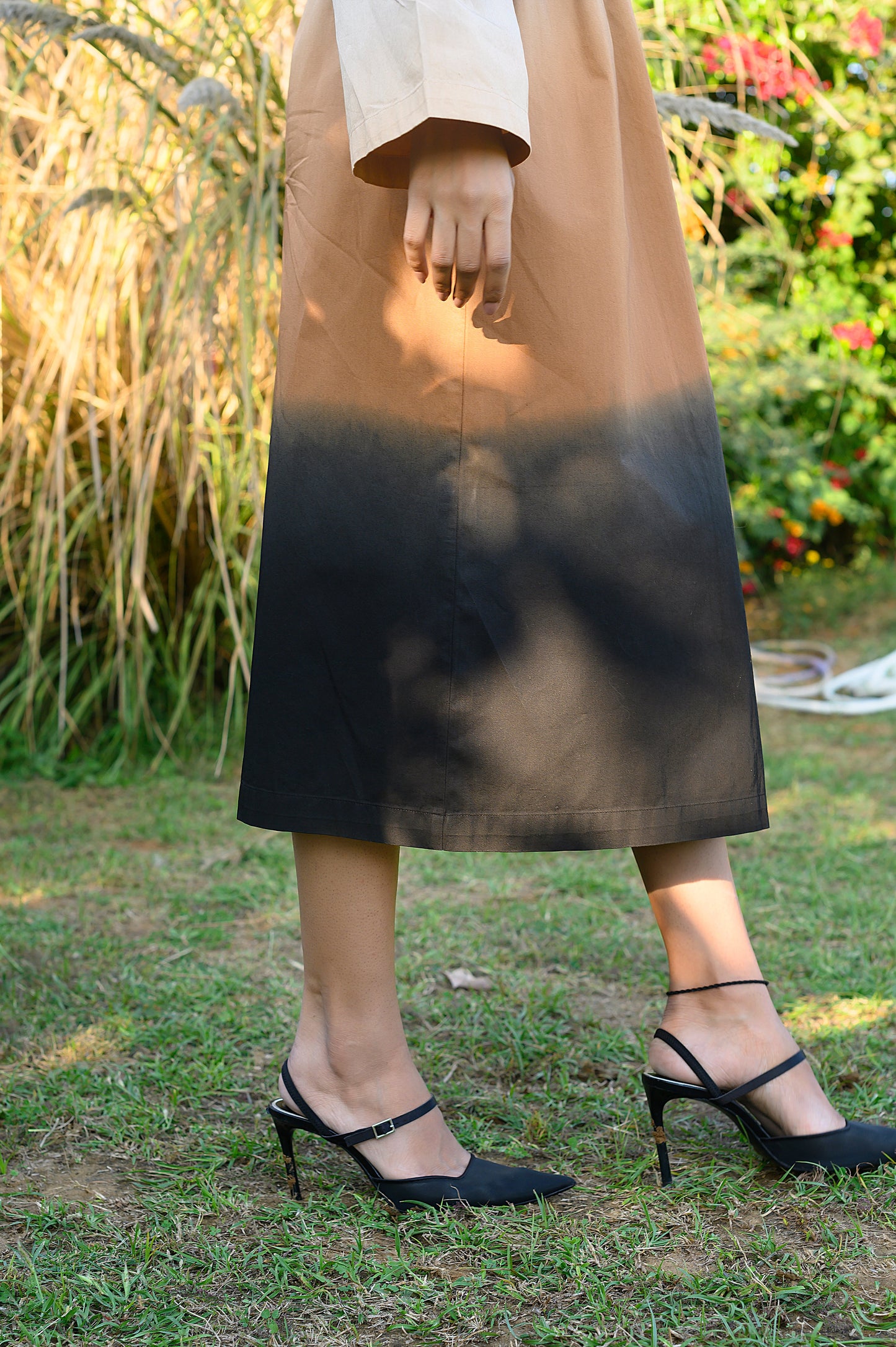 Izumi Kimono Sleeved Dress