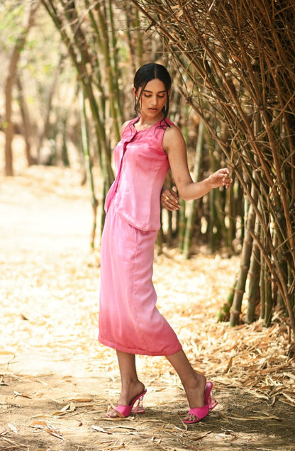 Ipsa Pink Ombre Co-ord Set
