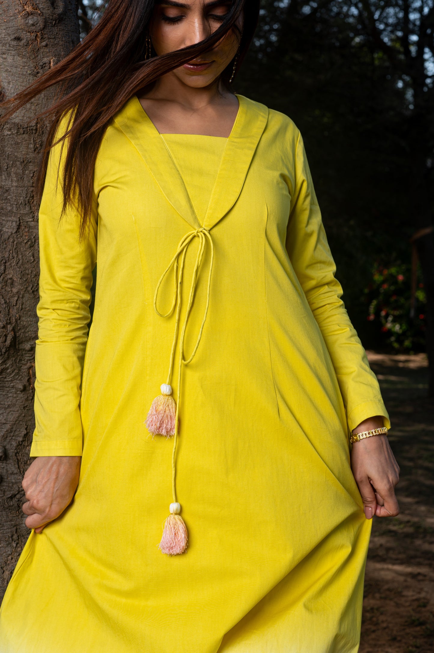 Gul Yellow Dress