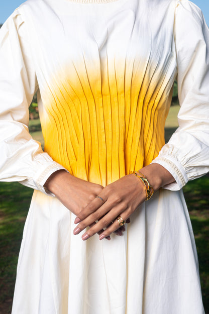 Avaani A-line Twill Dress