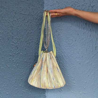 Upcycled Handwoven: Girija Potli Sling – Local Nation