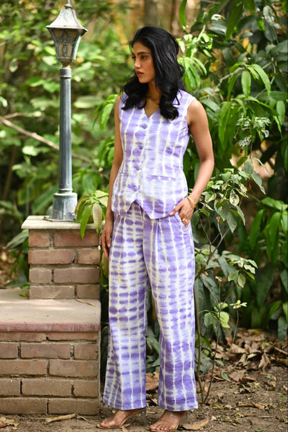 Soumili Lavender Co-ord Set