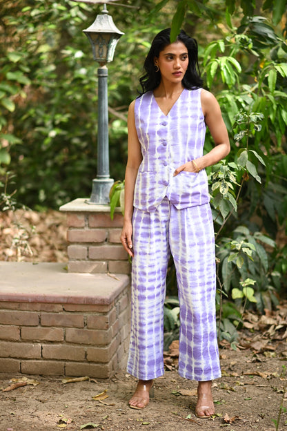 Soumili Lavender Co-ord Set