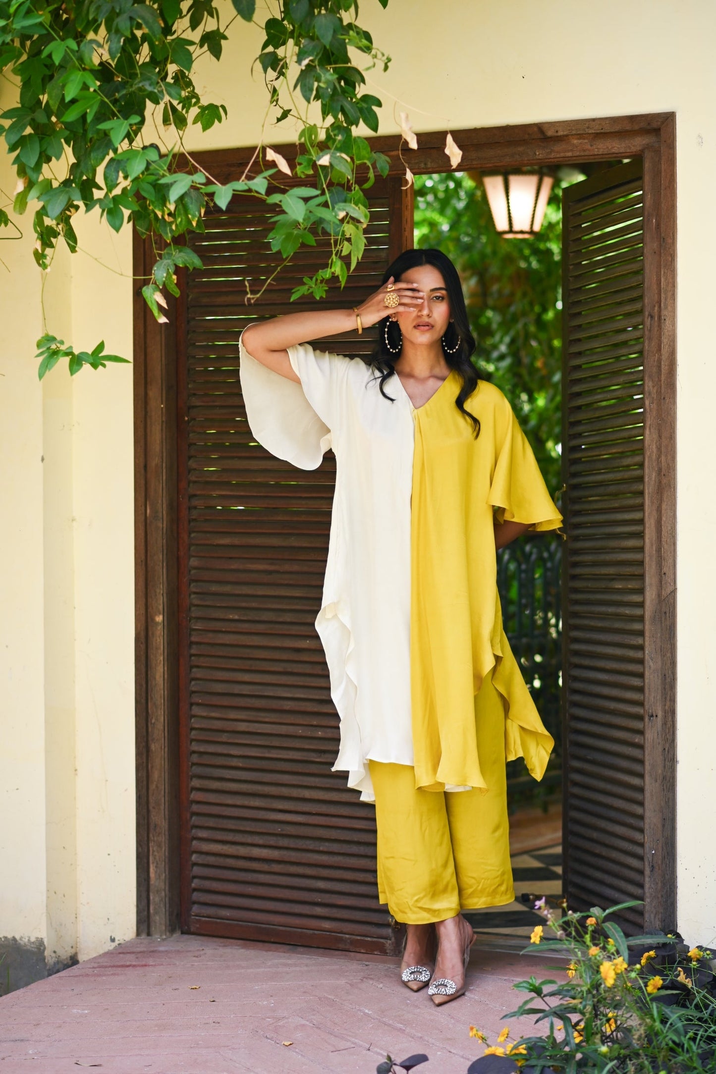 Bhumi Dual Color Co-ord Set