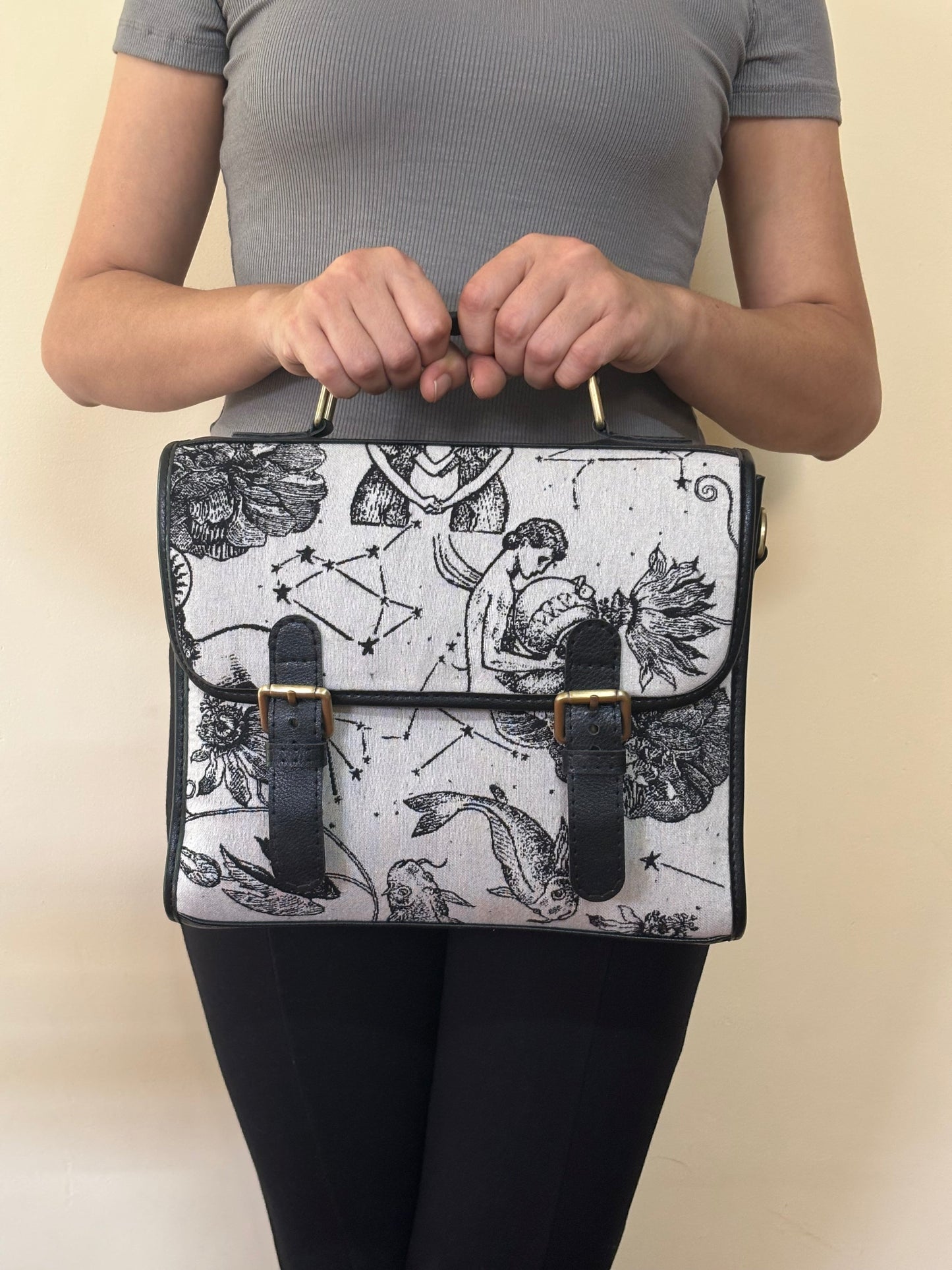 Celestial Handcrafted Saddle Bag