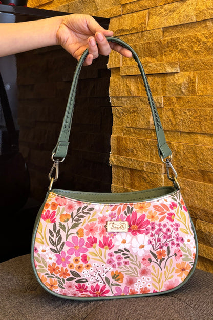 Blossom Handcrafted Baguette Bag
