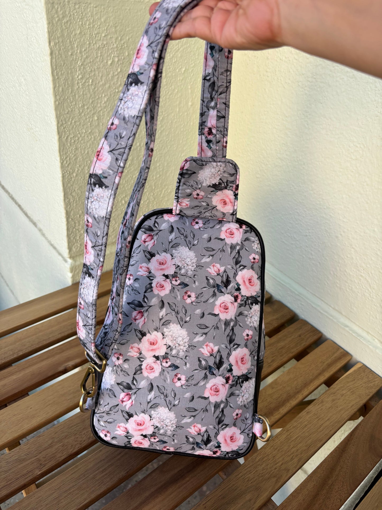 Smoky Rose Handcrafted Backpack