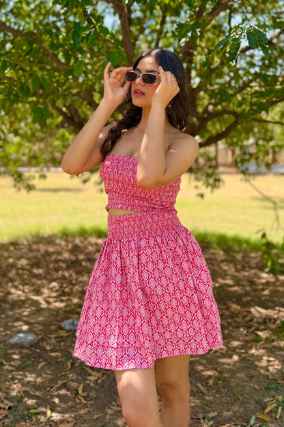 Pink Petal Coord Set