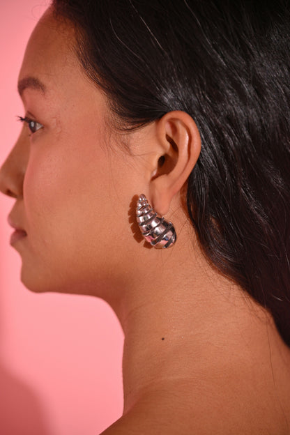 Elke Half Hoop Earrings