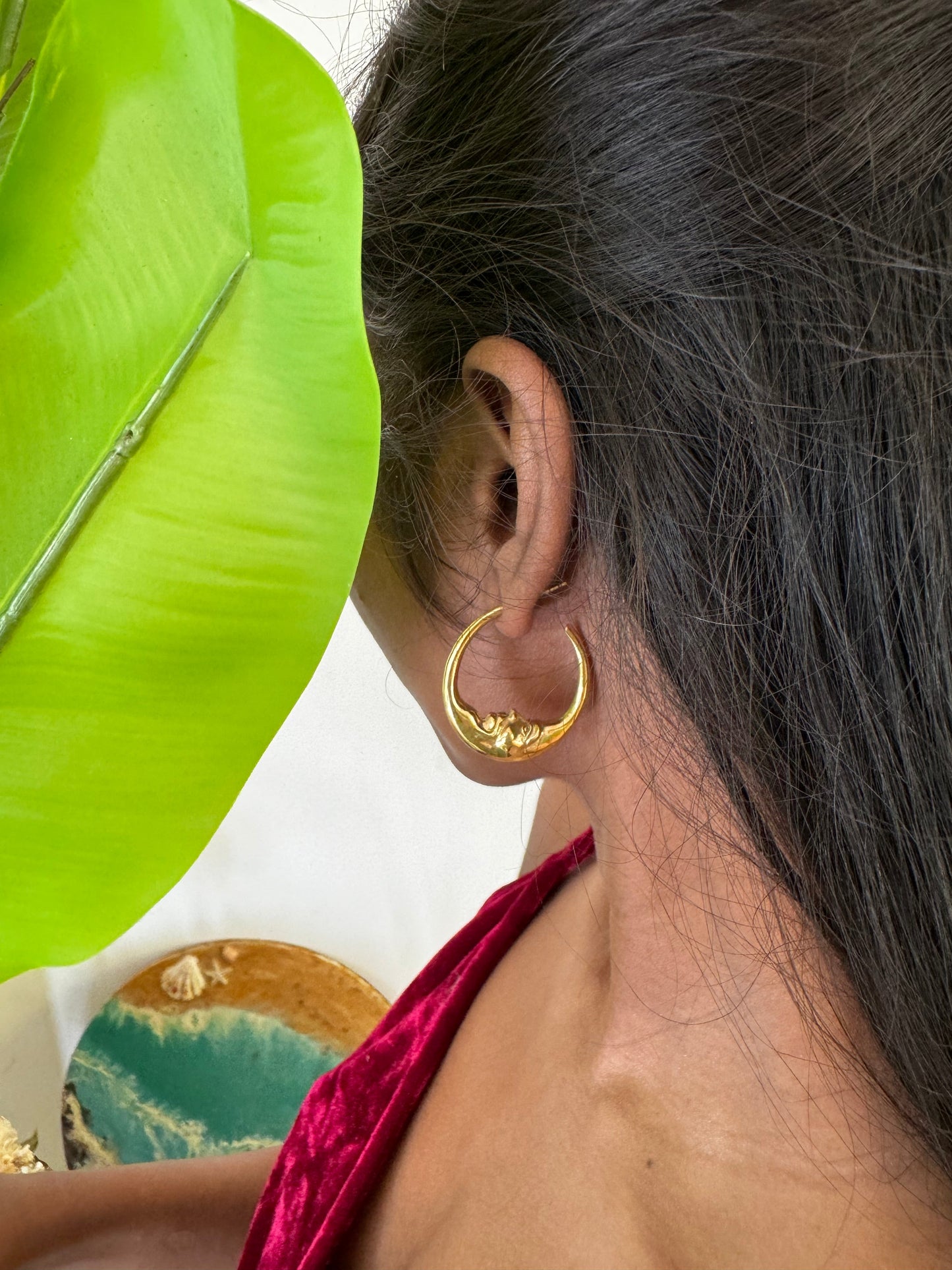 Chandrama earrings