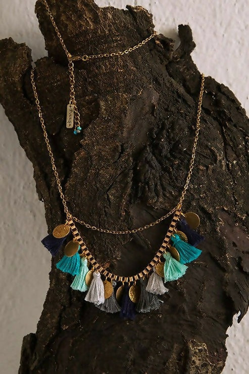 Tassel & Chain Necklace