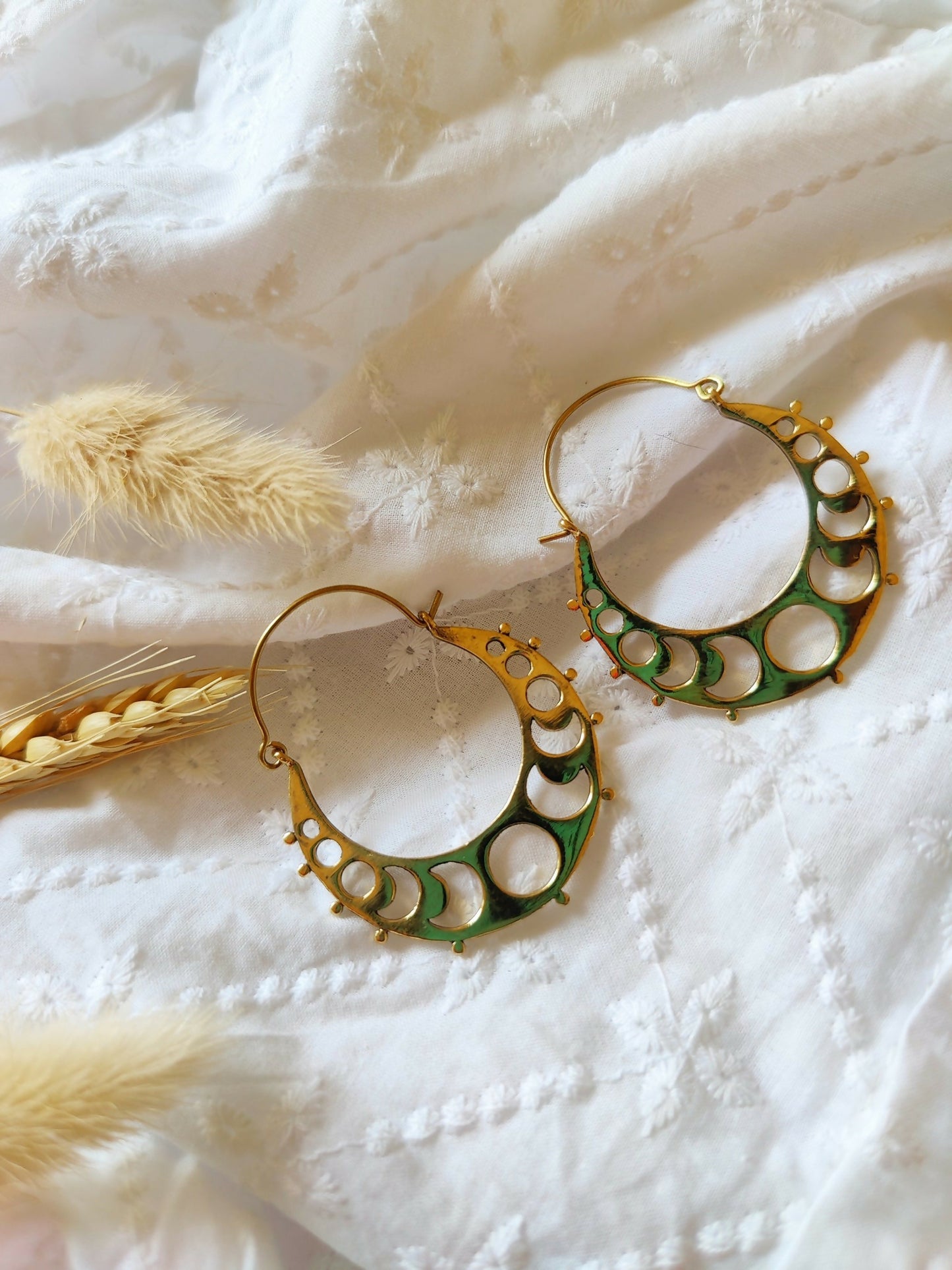 Phase Of Moon Earrings