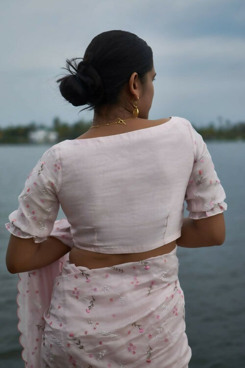 Pink Pepper Embroidered Blouse