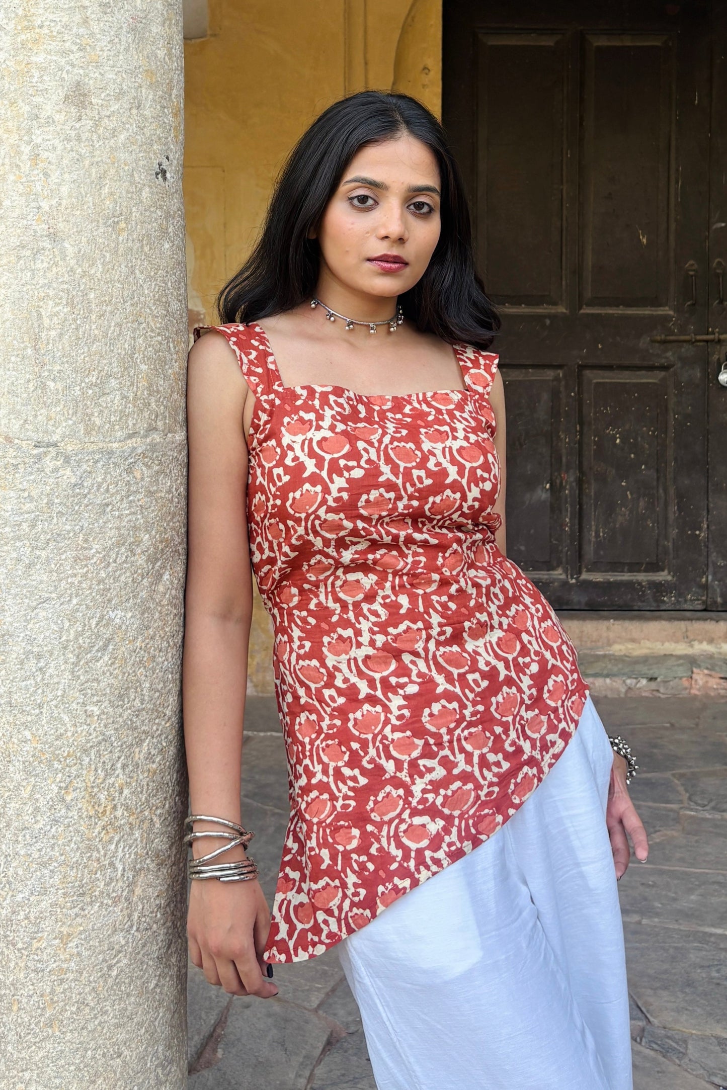 Ekaa Side Cut Cotton Kurti