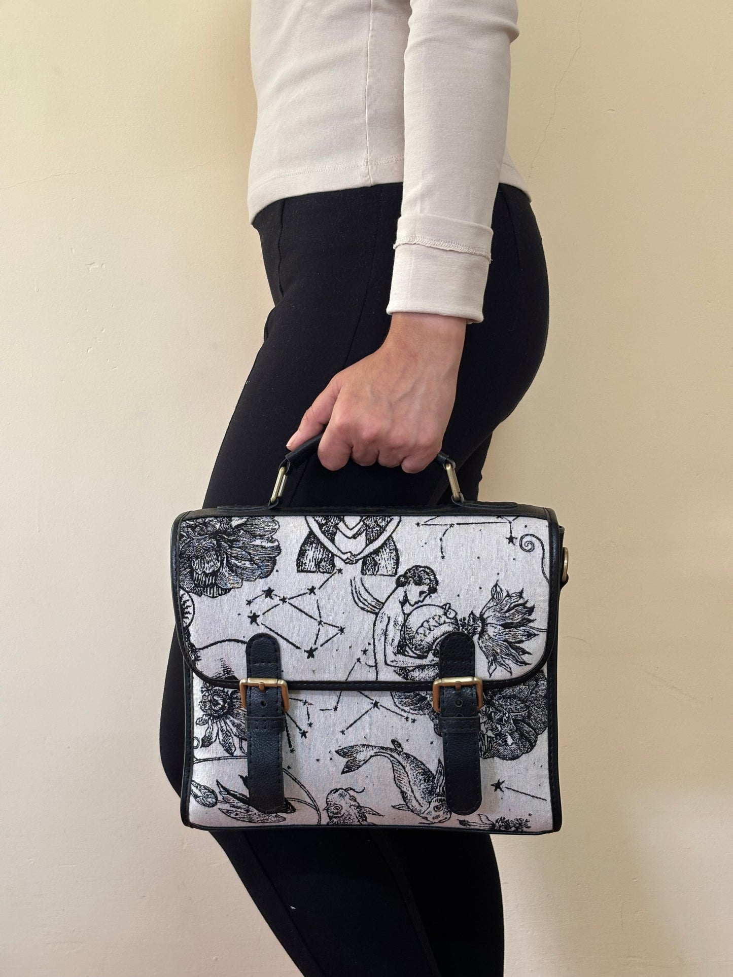 Celestial Handcrafted Saddle Bag