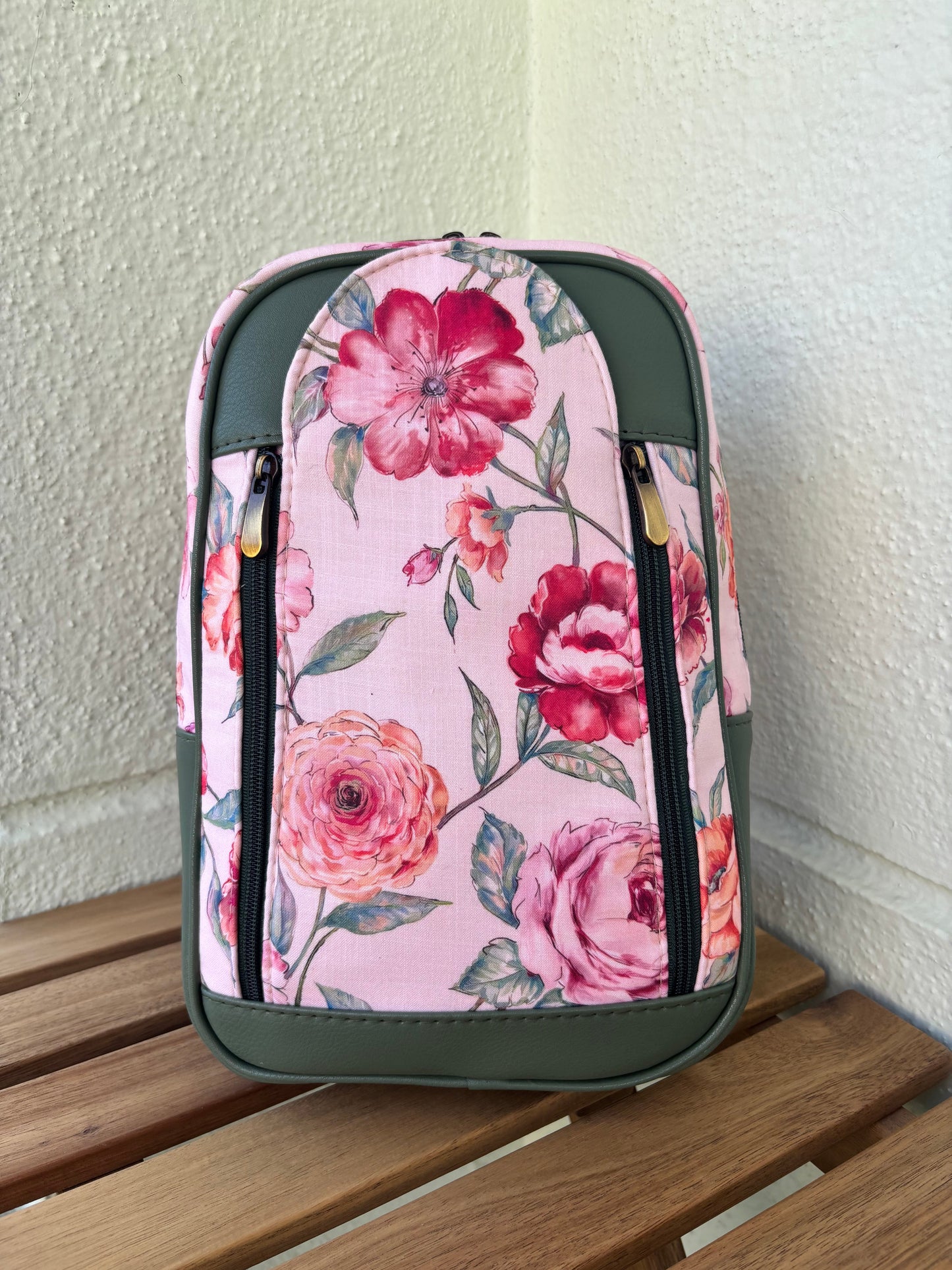 Rosa Garden Everyday Handcrafted Backpack