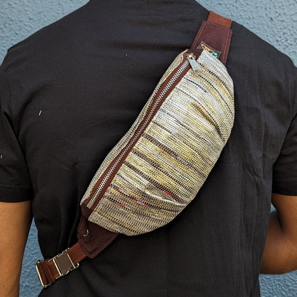 Upcycled Handwoven: Fanny Pack