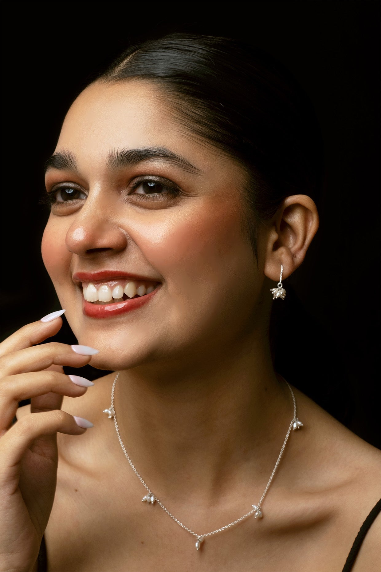 Ghungroo Pearl Chain