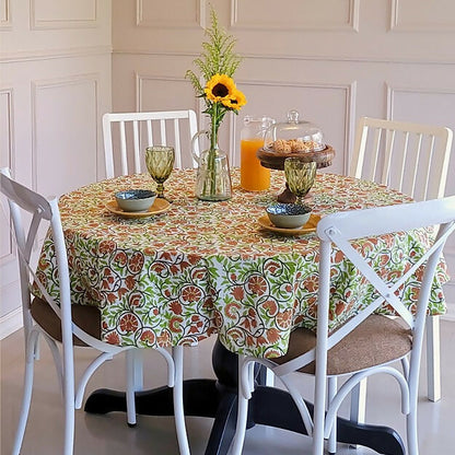 Secret Garden Wipeable & Anti-slip Tablecover - ROUND