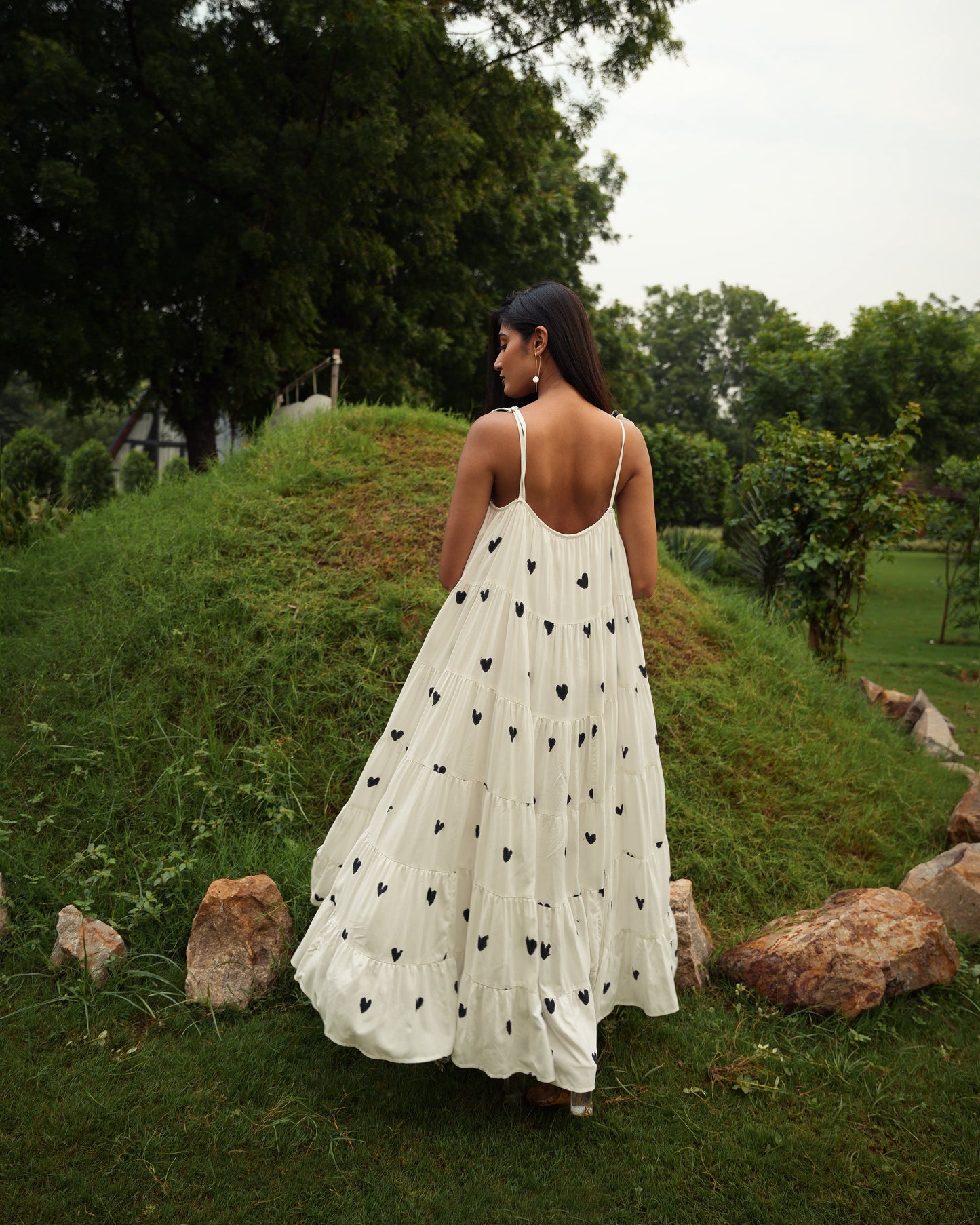 Casey Black Heart Dress